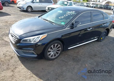 2017 Hyundai Sonata Sport z USA, uszkodzony, nr VIN 5NPE34AF3HH511255